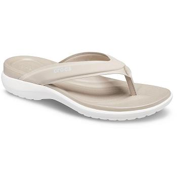 Crocs Capri V Sporty Khaki - Damske Žabky